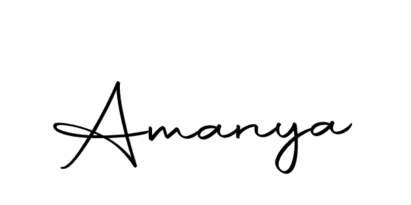 Make a beautiful signature design for name Amanya. With this signature (Autography-DOLnW) style, you can create a handwritten signature for free. Amanya signature style 10 images and pictures png