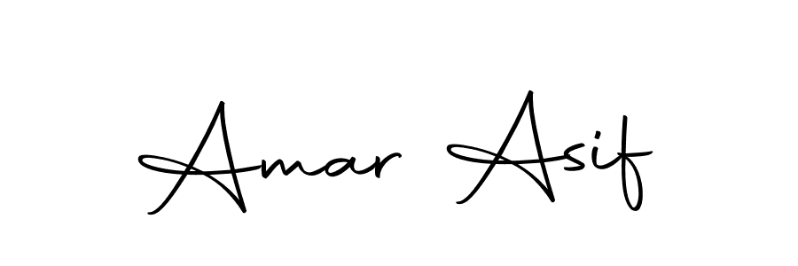 Use a signature maker to create a handwritten signature online. With this signature software, you can design (Autography-DOLnW) your own signature for name Amar Asif. Amar Asif signature style 10 images and pictures png