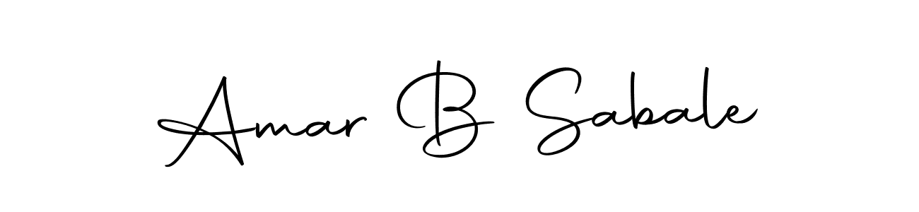 if you are searching for the best signature style for your name Amar B Sabale. so please give up your signature search. here we have designed multiple signature styles  using Autography-DOLnW. Amar B Sabale signature style 10 images and pictures png