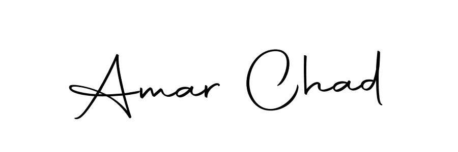 Design your own signature with our free online signature maker. With this signature software, you can create a handwritten (Autography-DOLnW) signature for name Amar Chad. Amar Chad signature style 10 images and pictures png