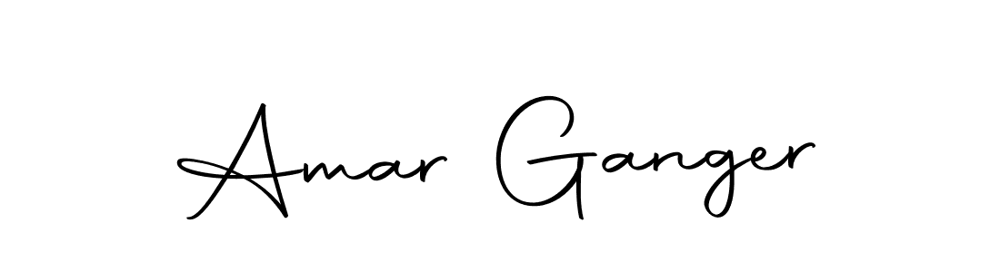 Use a signature maker to create a handwritten signature online. With this signature software, you can design (Autography-DOLnW) your own signature for name Amar Ganger. Amar Ganger signature style 10 images and pictures png