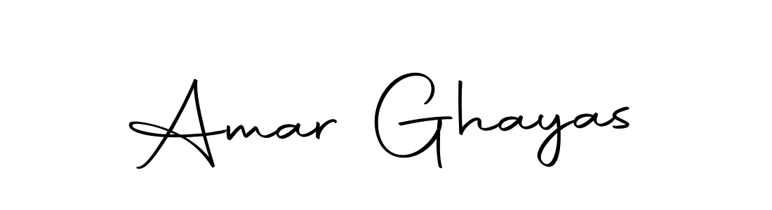 Amar Ghayas stylish signature style. Best Handwritten Sign (Autography-DOLnW) for my name. Handwritten Signature Collection Ideas for my name Amar Ghayas. Amar Ghayas signature style 10 images and pictures png