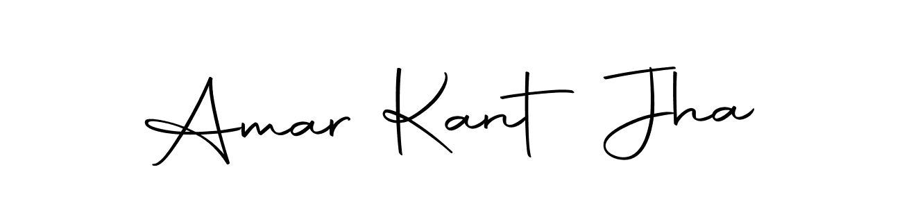 You should practise on your own different ways (Autography-DOLnW) to write your name (Amar Kant Jha) in signature. don't let someone else do it for you. Amar Kant Jha signature style 10 images and pictures png