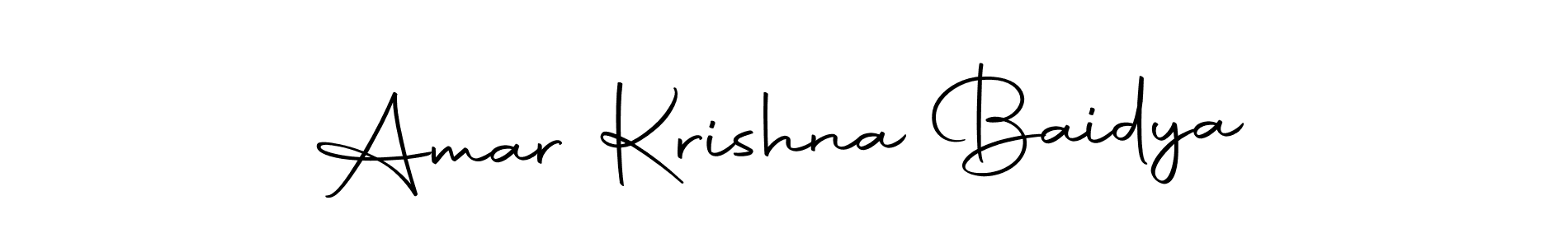 How to make Amar Krishna Baidya signature? Autography-DOLnW is a professional autograph style. Create handwritten signature for Amar Krishna Baidya name. Amar Krishna Baidya signature style 10 images and pictures png