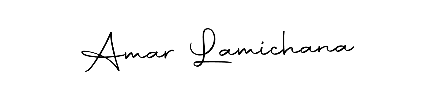 Similarly Autography-DOLnW is the best handwritten signature design. Signature creator online .You can use it as an online autograph creator for name Amar Lamichana. Amar Lamichana signature style 10 images and pictures png