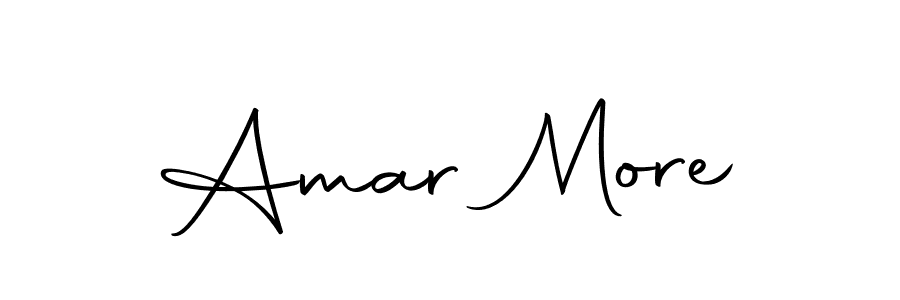 Use a signature maker to create a handwritten signature online. With this signature software, you can design (Autography-DOLnW) your own signature for name Amar More. Amar More signature style 10 images and pictures png