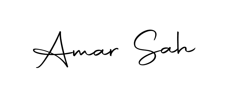 Make a beautiful signature design for name Amar Sah. Use this online signature maker to create a handwritten signature for free. Amar Sah signature style 10 images and pictures png