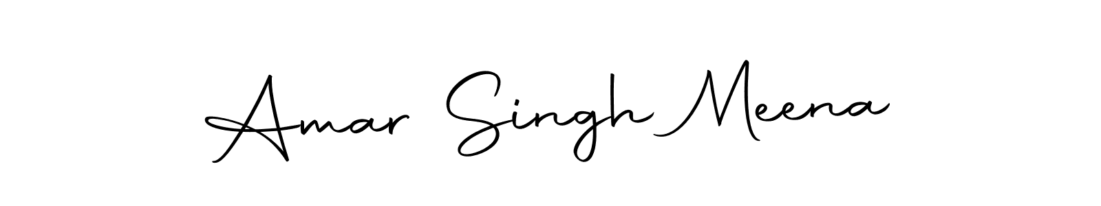 Make a beautiful signature design for name Amar Singh Meena. With this signature (Autography-DOLnW) style, you can create a handwritten signature for free. Amar Singh Meena signature style 10 images and pictures png