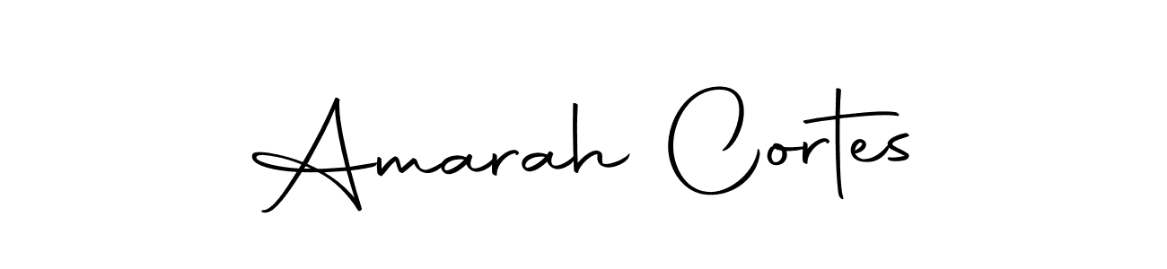 Here are the top 10 professional signature styles for the name Amarah Cortes. These are the best autograph styles you can use for your name. Amarah Cortes signature style 10 images and pictures png