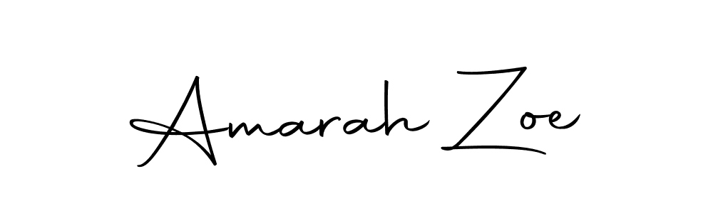 How to make Amarah Zoe signature? Autography-DOLnW is a professional autograph style. Create handwritten signature for Amarah Zoe name. Amarah Zoe signature style 10 images and pictures png
