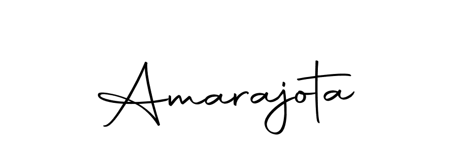 Use a signature maker to create a handwritten signature online. With this signature software, you can design (Autography-DOLnW) your own signature for name Amarajota. Amarajota signature style 10 images and pictures png