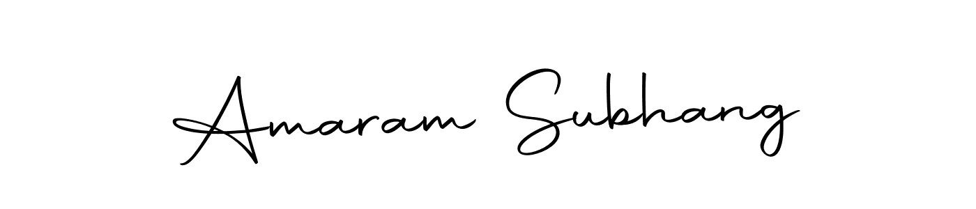 Also You can easily find your signature by using the search form. We will create Amaram Subhang name handwritten signature images for you free of cost using Autography-DOLnW sign style. Amaram Subhang signature style 10 images and pictures png