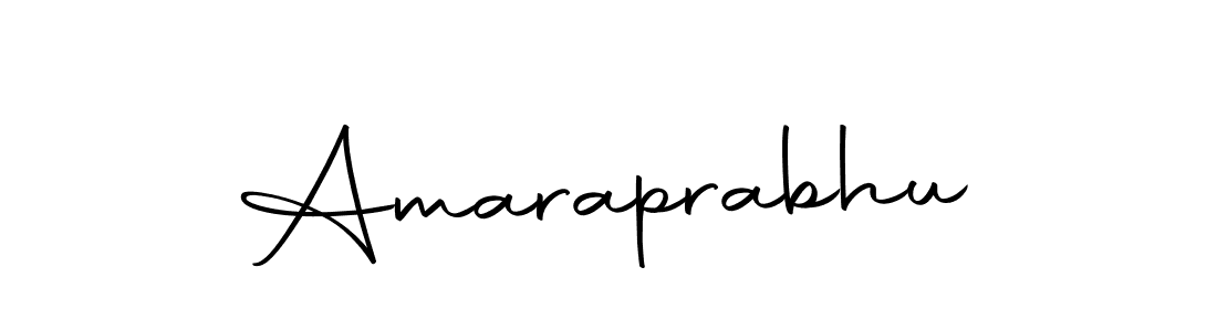 Design your own signature with our free online signature maker. With this signature software, you can create a handwritten (Autography-DOLnW) signature for name Amaraprabhu. Amaraprabhu signature style 10 images and pictures png