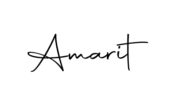 Use a signature maker to create a handwritten signature online. With this signature software, you can design (Autography-DOLnW) your own signature for name Amarit. Amarit signature style 10 images and pictures png