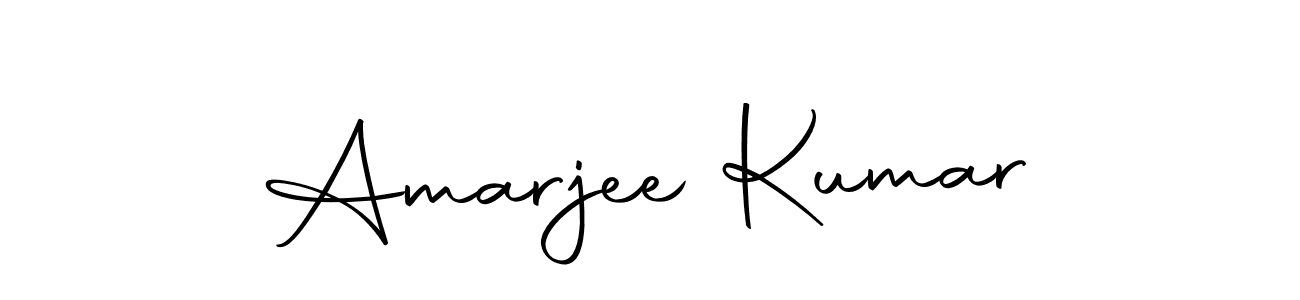 Create a beautiful signature design for name Amarjee Kumar. With this signature (Autography-DOLnW) fonts, you can make a handwritten signature for free. Amarjee Kumar signature style 10 images and pictures png