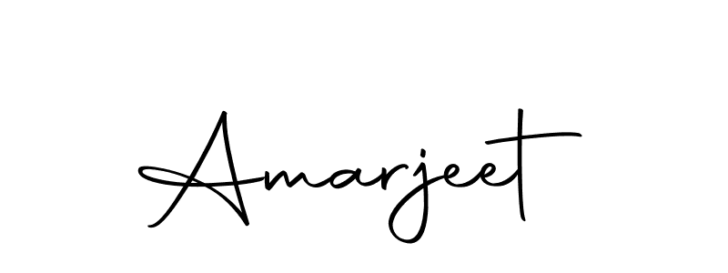Create a beautiful signature design for name Amarjeet. With this signature (Autography-DOLnW) fonts, you can make a handwritten signature for free. Amarjeet signature style 10 images and pictures png