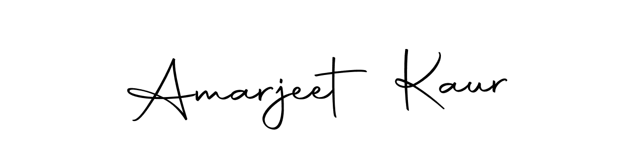 Create a beautiful signature design for name Amarjeet Kaur. With this signature (Autography-DOLnW) fonts, you can make a handwritten signature for free. Amarjeet Kaur signature style 10 images and pictures png