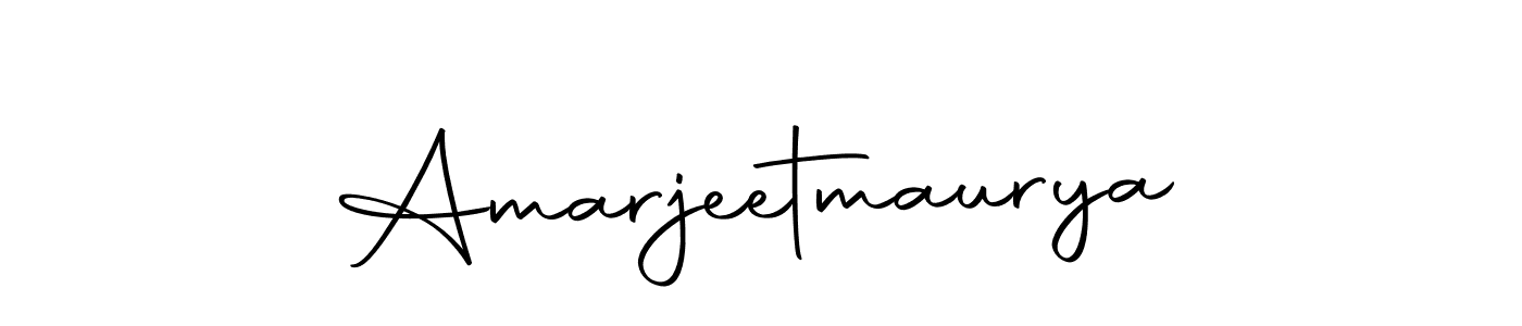 Design your own signature with our free online signature maker. With this signature software, you can create a handwritten (Autography-DOLnW) signature for name Amarjeetmaurya. Amarjeetmaurya signature style 10 images and pictures png