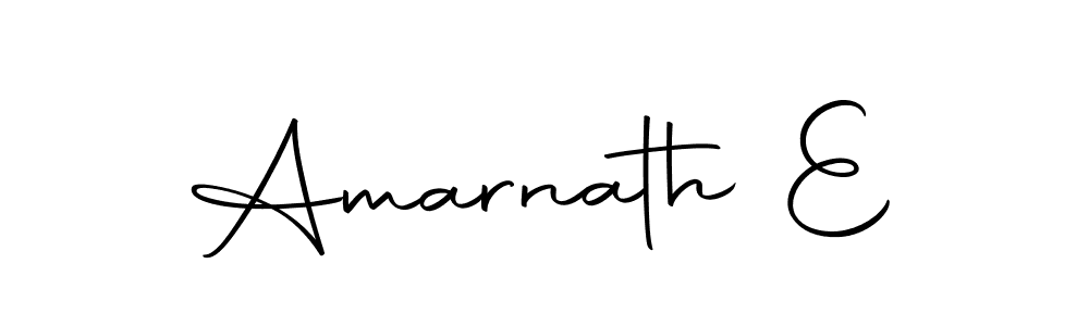Create a beautiful signature design for name Amarnath E. With this signature (Autography-DOLnW) fonts, you can make a handwritten signature for free. Amarnath E signature style 10 images and pictures png