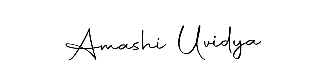 Here are the top 10 professional signature styles for the name Amashi Uvidya. These are the best autograph styles you can use for your name. Amashi Uvidya signature style 10 images and pictures png