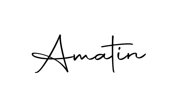You should practise on your own different ways (Autography-DOLnW) to write your name (Amatin) in signature. don't let someone else do it for you. Amatin signature style 10 images and pictures png