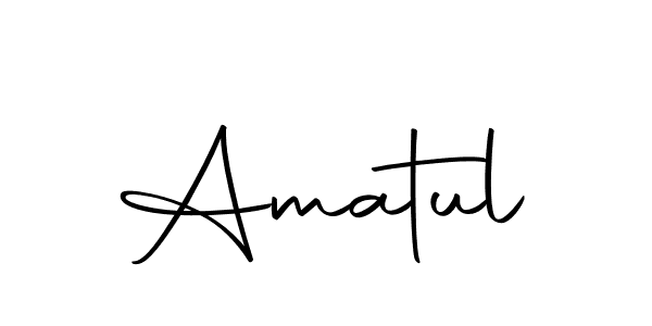 if you are searching for the best signature style for your name Amatul. so please give up your signature search. here we have designed multiple signature styles  using Autography-DOLnW. Amatul signature style 10 images and pictures png