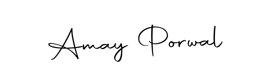 It looks lik you need a new signature style for name Amay Porwal. Design unique handwritten (Autography-DOLnW) signature with our free signature maker in just a few clicks. Amay Porwal signature style 10 images and pictures png