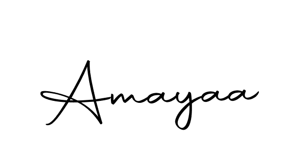 Create a beautiful signature design for name Amayaa. With this signature (Autography-DOLnW) fonts, you can make a handwritten signature for free. Amayaa signature style 10 images and pictures png