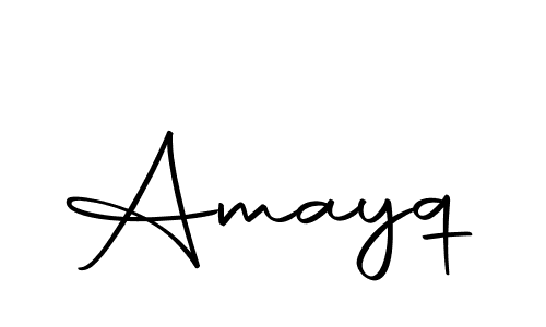 Design your own signature with our free online signature maker. With this signature software, you can create a handwritten (Autography-DOLnW) signature for name Amayq. Amayq signature style 10 images and pictures png