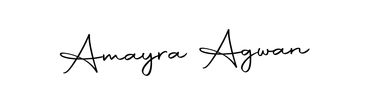Create a beautiful signature design for name Amayra Agwan. With this signature (Autography-DOLnW) fonts, you can make a handwritten signature for free. Amayra Agwan signature style 10 images and pictures png