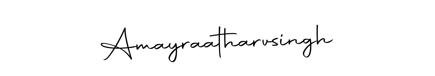 Make a beautiful signature design for name Amayraatharvsingh. With this signature (Autography-DOLnW) style, you can create a handwritten signature for free. Amayraatharvsingh signature style 10 images and pictures png