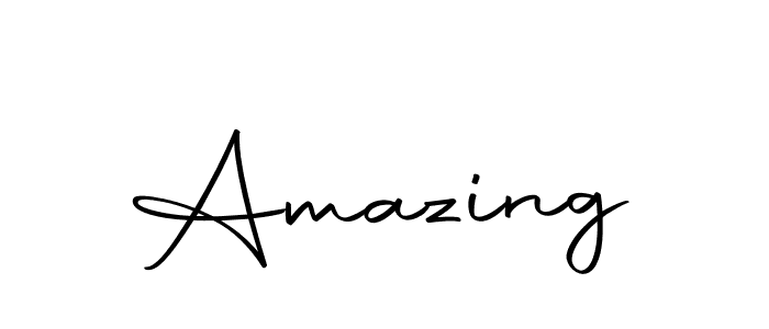 You should practise on your own different ways (Autography-DOLnW) to write your name (Amazing) in signature. don't let someone else do it for you. Amazing signature style 10 images and pictures png