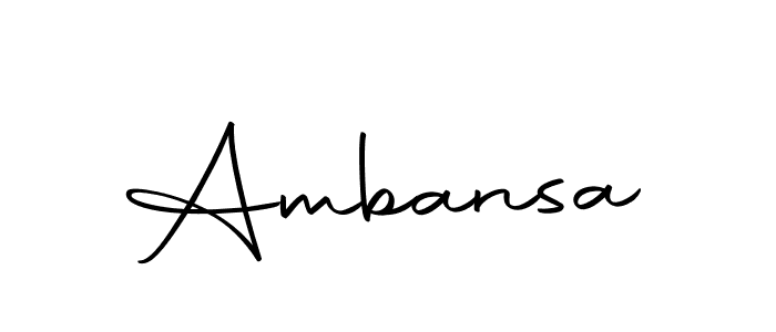 How to make Ambansa name signature. Use Autography-DOLnW style for creating short signs online. This is the latest handwritten sign. Ambansa signature style 10 images and pictures png