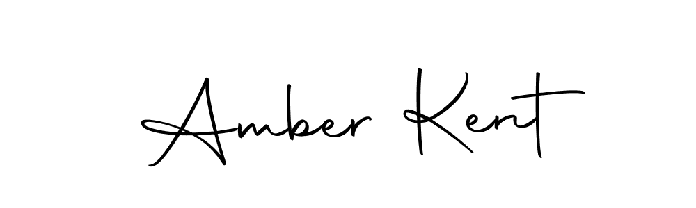 How to make Amber Kent name signature. Use Autography-DOLnW style for creating short signs online. This is the latest handwritten sign. Amber Kent signature style 10 images and pictures png
