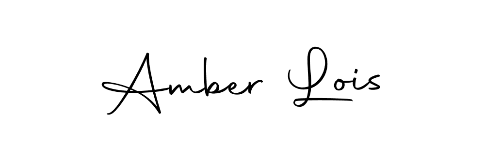 Design your own signature with our free online signature maker. With this signature software, you can create a handwritten (Autography-DOLnW) signature for name Amber Lois. Amber Lois signature style 10 images and pictures png