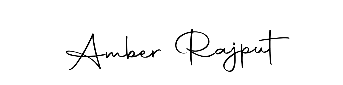 You should practise on your own different ways (Autography-DOLnW) to write your name (Amber Rajput) in signature. don't let someone else do it for you. Amber Rajput signature style 10 images and pictures png
