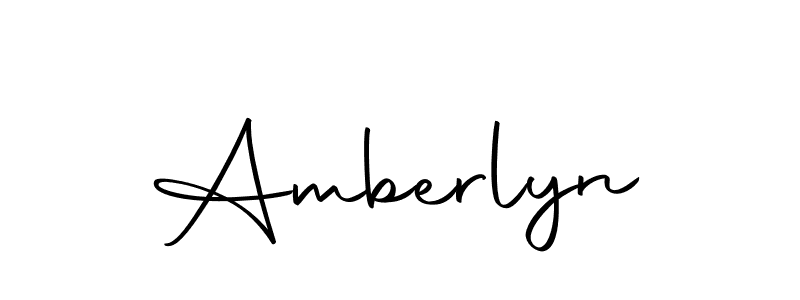 if you are searching for the best signature style for your name Amberlyn. so please give up your signature search. here we have designed multiple signature styles  using Autography-DOLnW. Amberlyn signature style 10 images and pictures png