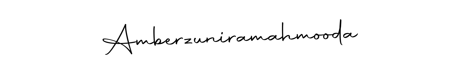 How to make Amberzuniramahmooda signature? Autography-DOLnW is a professional autograph style. Create handwritten signature for Amberzuniramahmooda name. Amberzuniramahmooda signature style 10 images and pictures png