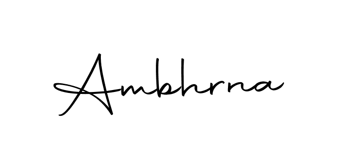 Create a beautiful signature design for name Ambhrna. With this signature (Autography-DOLnW) fonts, you can make a handwritten signature for free. Ambhrna signature style 10 images and pictures png