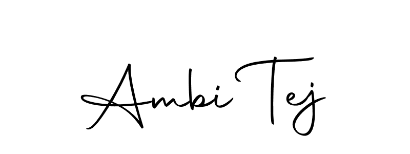 Here are the top 10 professional signature styles for the name Ambi Tej. These are the best autograph styles you can use for your name. Ambi Tej signature style 10 images and pictures png