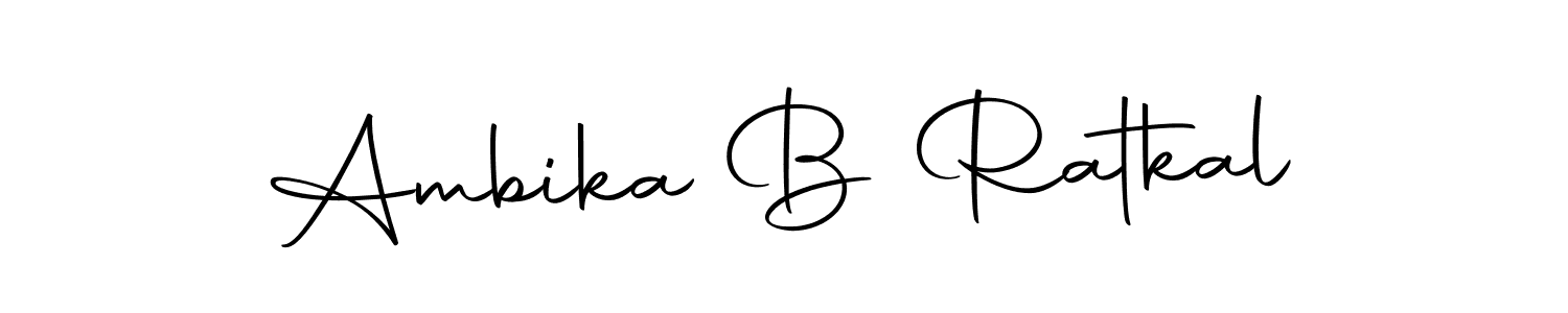 Ambika B Ratkal stylish signature style. Best Handwritten Sign (Autography-DOLnW) for my name. Handwritten Signature Collection Ideas for my name Ambika B Ratkal. Ambika B Ratkal signature style 10 images and pictures png