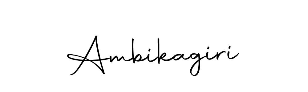 The best way (Autography-DOLnW) to make a short signature is to pick only two or three words in your name. The name Ambikagiri include a total of six letters. For converting this name. Ambikagiri signature style 10 images and pictures png