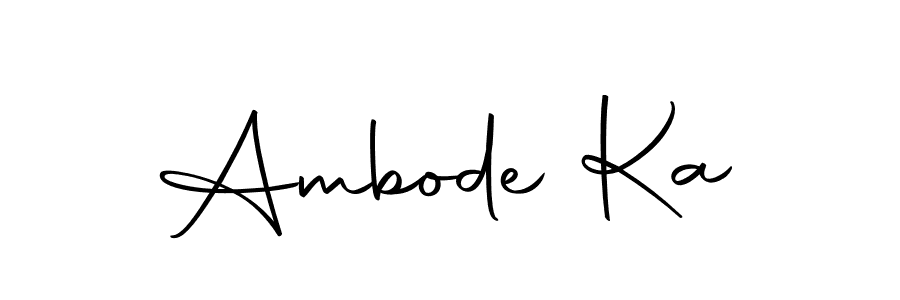 It looks lik you need a new signature style for name Ambode Ka. Design unique handwritten (Autography-DOLnW) signature with our free signature maker in just a few clicks. Ambode Ka signature style 10 images and pictures png