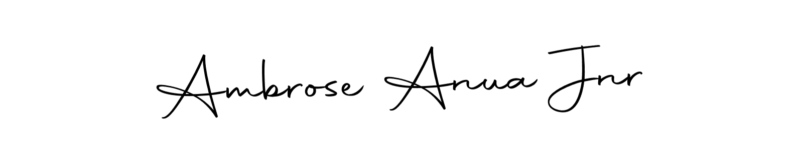 Also we have Ambrose Anua Jnr name is the best signature style. Create professional handwritten signature collection using Autography-DOLnW autograph style. Ambrose Anua Jnr signature style 10 images and pictures png