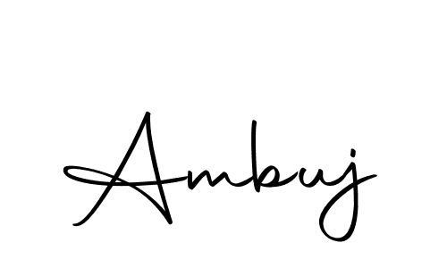 Make a beautiful signature design for name Ambuj. Use this online signature maker to create a handwritten signature for free. Ambuj signature style 10 images and pictures png