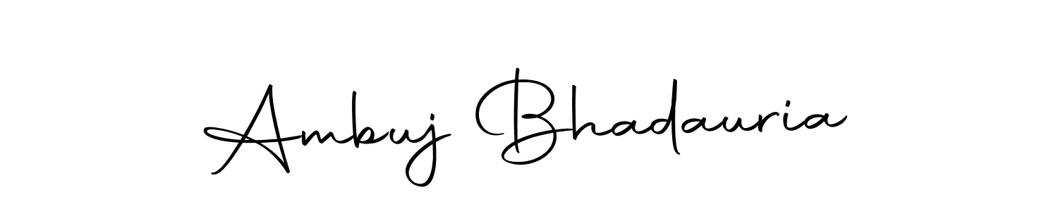 Also we have Ambuj Bhadauria name is the best signature style. Create professional handwritten signature collection using Autography-DOLnW autograph style. Ambuj Bhadauria signature style 10 images and pictures png