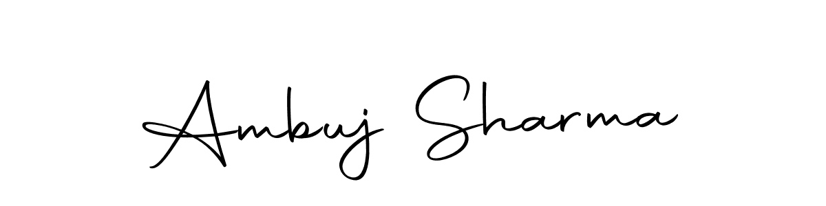 Use a signature maker to create a handwritten signature online. With this signature software, you can design (Autography-DOLnW) your own signature for name Ambuj Sharma. Ambuj Sharma signature style 10 images and pictures png