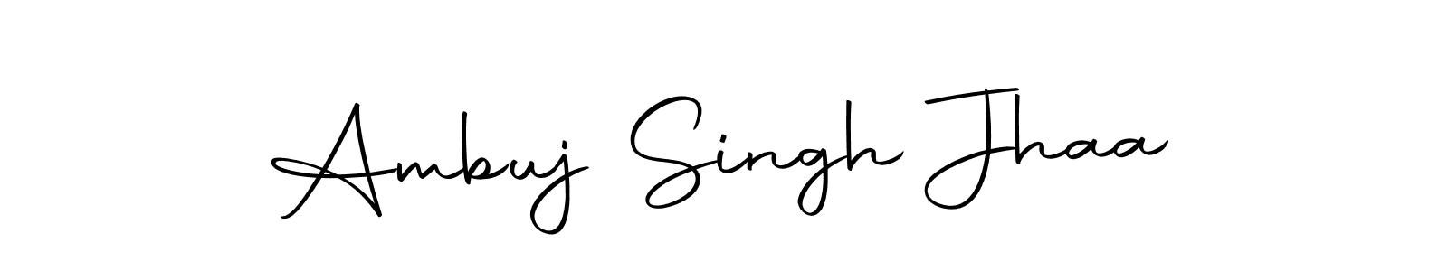 Use a signature maker to create a handwritten signature online. With this signature software, you can design (Autography-DOLnW) your own signature for name Ambuj Singh Jhaa. Ambuj Singh Jhaa signature style 10 images and pictures png