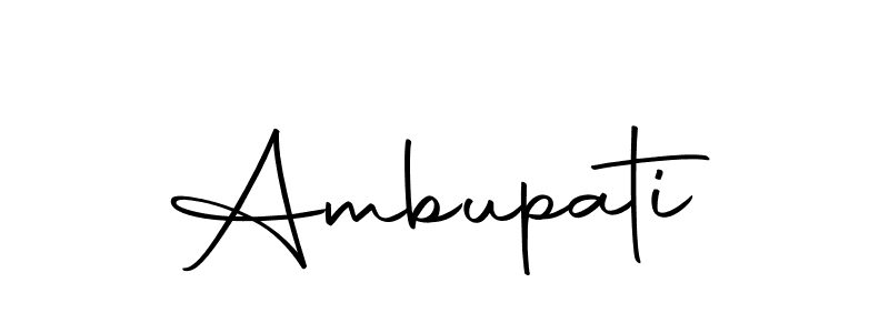 Make a beautiful signature design for name Ambupati. With this signature (Autography-DOLnW) style, you can create a handwritten signature for free. Ambupati signature style 10 images and pictures png