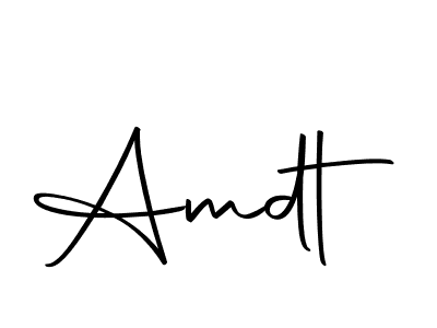 You should practise on your own different ways (Autography-DOLnW) to write your name (Amdt) in signature. don't let someone else do it for you. Amdt signature style 10 images and pictures png